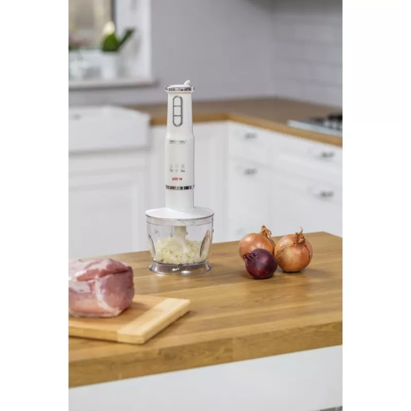 Tyčový mixér MPM MBL 43 biely 600W s príslušenstvom