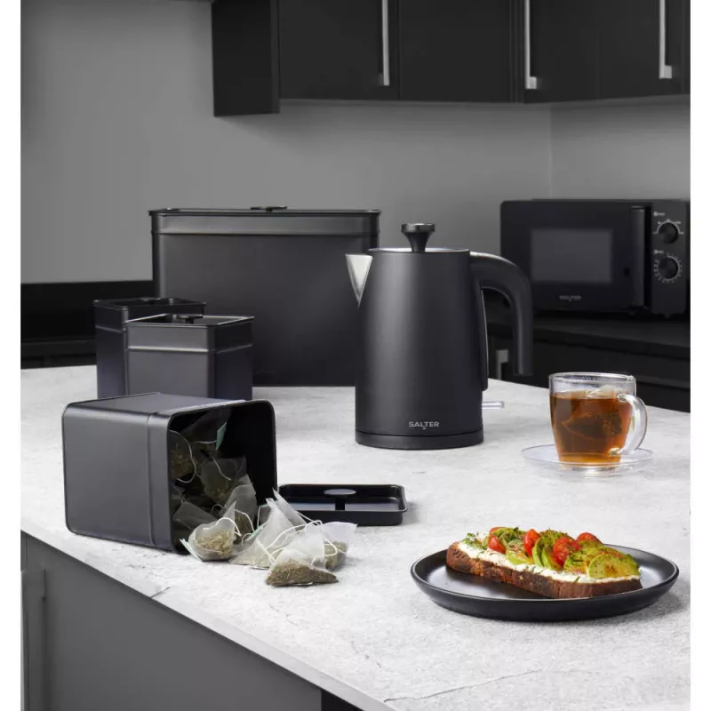 Salter EK5632MBLKFVDE Kuro rýchlovarná kanvica Rapid Boil