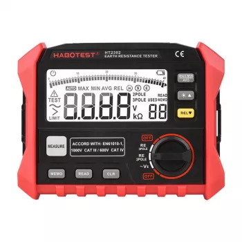 Habotest HT2302 digitálny tester odporu uzemnenia