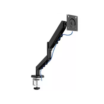 Držiak na monitor TRACER Pivot Master TRAUCH47659 — výškovo nastaviteľný, naklápací/otočný, VESA 100×100, do 9 kg, pre monitory 13–32 palcov, montáž na stôl, čierny
