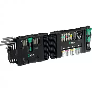 Sada náradia Wera Tool-Check Modular Set 1 – 50-dielna modulárna dielenská sada, triedené bity a nástrčné hlavice