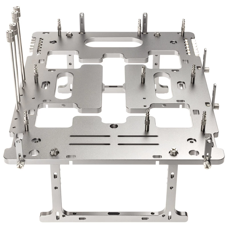 Benchtable skriňa Streacom BC1 V2 – otvorený testovací/bench chassis, titán