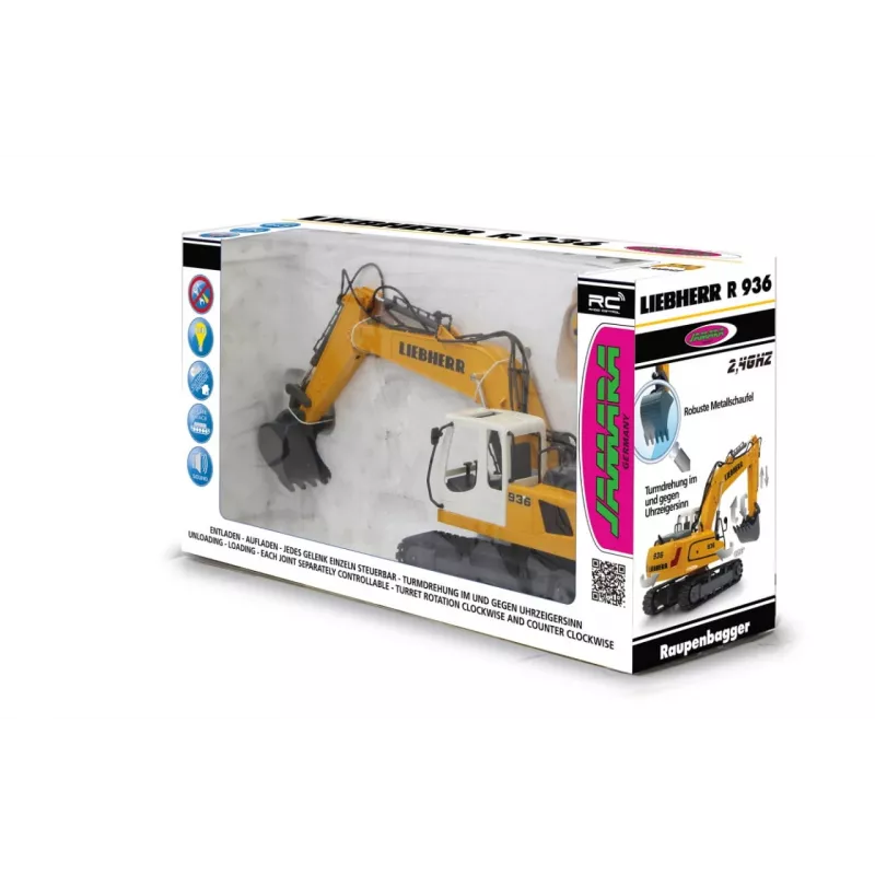JAMARA Liebherr R936, bager, 1:20, 8 rokov, 1,22 kg