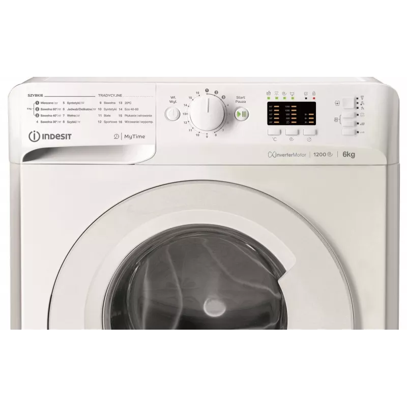 Práčka Indesit MTWSA 61294 W PL 1200 ot/min 6 kg