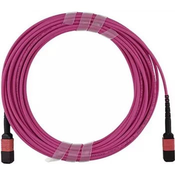 Sklenené vlákno kábel CBO SFP5252FU7.5MKB 7,5 m MPO OM4 fialový