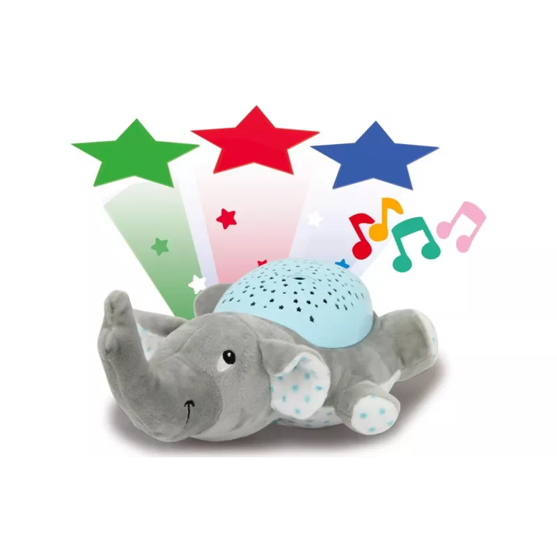Jamara Dreamy Elephant detské nočné svetlo modrá - sivá (460432)