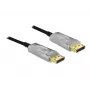 DeLOCK - DisplayPort kábel - DisplayPort (M) na DisplayPort (M) - DisplayPort 1,4 - 15,0 m - podporuje 8K UHD (7680 x 4320) - čierny (85886)