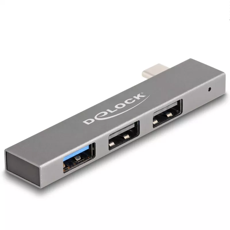 DeLOCK 3 port tenký USB hub USB Type-C 10 Gbps 2 x USB 2.0