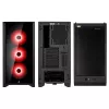 CORSAIR iCUE 4000X RGB Tempered Glass Mid-Tower skriňa čierna