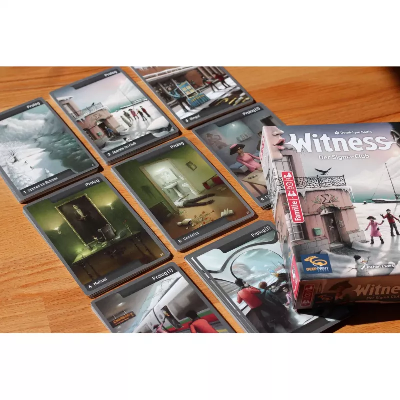 Deep Print Games: Witness - Der Sigma-Club, logická hra