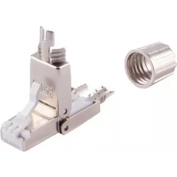 Sieťový adaptér ShiverPeaks 08-10001 bez nástroja STP Cat. 6A, RJ45, tienený, bez nástrojová terminácia