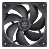 SilverStone VISTA SST-VS140B 140-mm PWM skriňový ventilátor - čierny