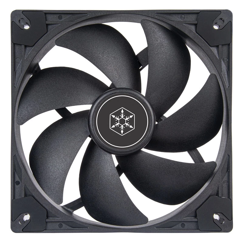 SilverStone VISTA SST-VS140B 140-mm PWM skriňový ventilátor - čierny