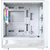 PC skriňa Montech X5 Midi Tower biela ATX 3x140 mm ventilátory