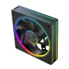 Skriňový ventilátor MODECOM VOLCANO LOOP 120 ARGB, 120 mm, PWM, 400–1400 ot/min, čierny