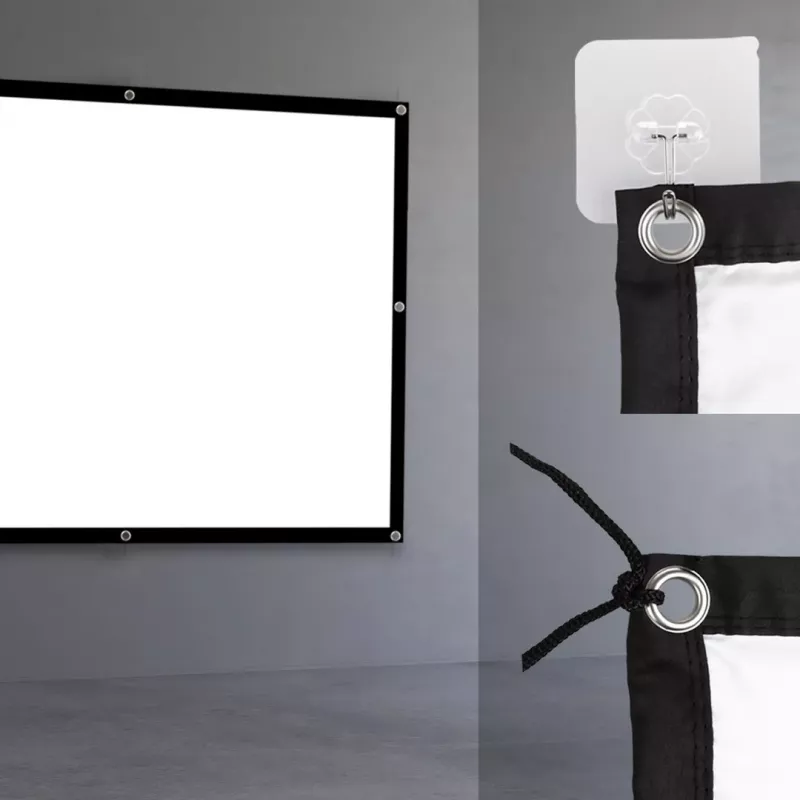 Projekčné plátno MACLEAN MC-169 — voľne stojace/závesné polyester, 240×180 cm (4:3), 120