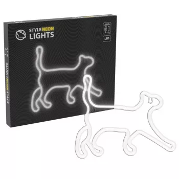Neonové dekoračné svietidlo MANTA SNL70WH Style Neon Lights CAT 2 biele 70 cm