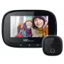 Dverový špiónik kamera mbg line SF55 Black Edition 32802 — HD rozlíšenie, nočné videnie