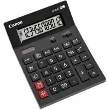Canon WS-1210T Kalkulačka Stolová kalkulačka Displej čierna