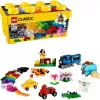LEGO 10696 Classic Medium Creative Brick Box – jednoduché skladovanie, farebné kocky, stavebnica pre deti, chlapcov a dievčatá od 4 rokov