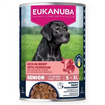 Mokré krmivo pre psy EUKANUBA Adult Can 400 g — hovädzie & tekvica