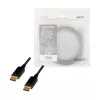DisplayPort kábel LogiLink CDA0102 3 m sivý čierny