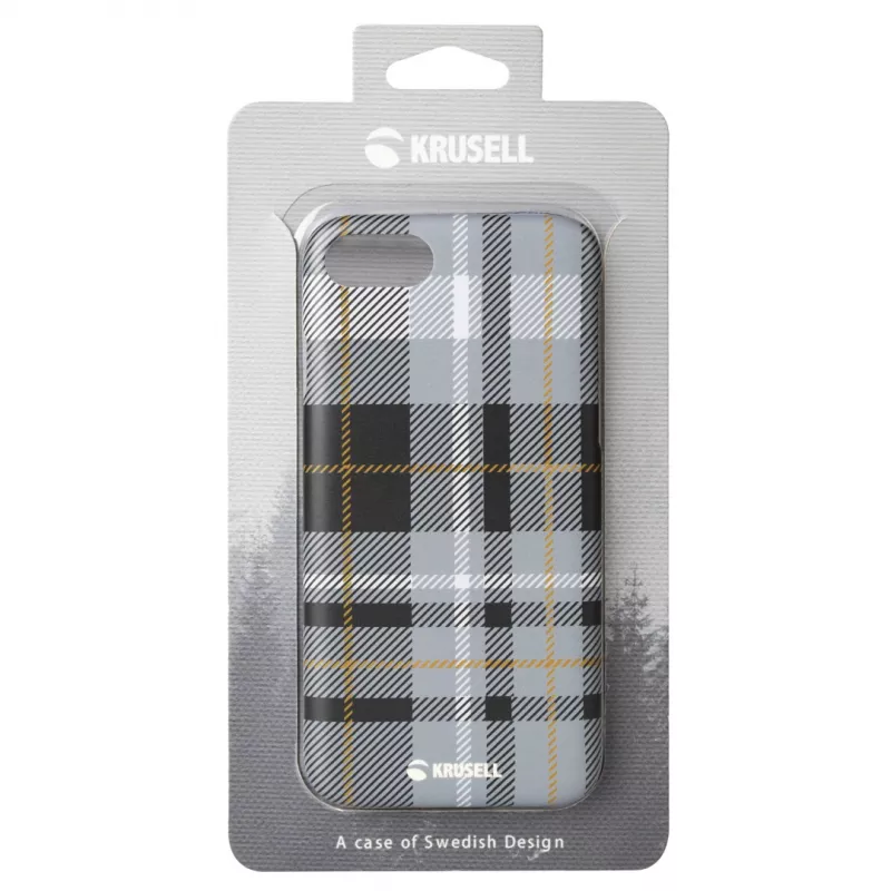 Krusell 61895 puzdro na telefón pre iPhone SE 2020 7 8 Sivá