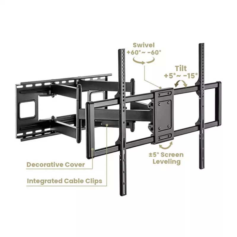 VALUE heavy-duty TV držiak na stenu full-motion