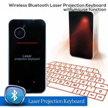 Laserová projekčná klávesnica Doy kompaktná prenosná virtuálna Bluetooth klávesnica
