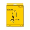 Headset DeLOCK USB mono headset s reguláciou hlasitosti