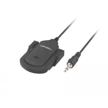 Pripínací mikrofón NATEC NMI-1352, káblový 3,5 mm, citlivosť -58 dB, 50–16000 Hz, 1,8 m kábel, 20 g