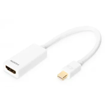 DisplayPort adaptérový kábel Digitus Mini DP na HDMI Type-A