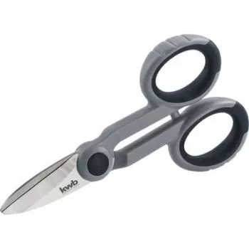 Nožnice KWB 025600 – čepele z nehrdzavejúcej ocele, ergonomická rukoväť