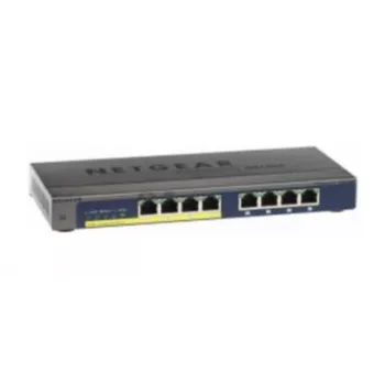 NETGEAR GS108PP Unmanaged Gigabit Ethernet (10/100/1000) Power over Ethernet (PoE) čierna
