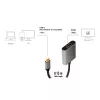 LogiLink CUA0103 USB 3.2 Gen1 Type-C na HDMI-A kábel 0,15 m čierna sivá