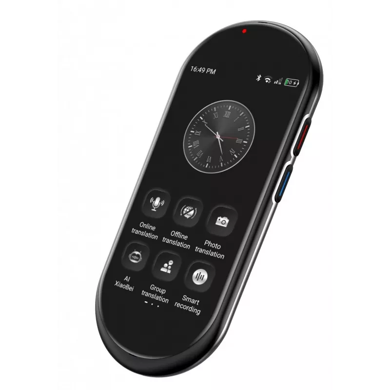 Prenosný hlasový prekladač MAXCOM MT100 4G, viacjazyčný hlasový preklad, kompaktné ručné zariadenie