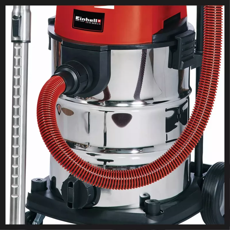 Einhell TE-VC 36/30 Li S-Solo akumulátorový vysávač na mokré a suché vysávanie, 30 l
