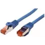 Roline - patch kábel - RJ-45 (M) na RJ-45 (M) - 50 cm - SFTP, PiMF - CAT 6 - bez halogénov, lisovaný, lankový - modrý