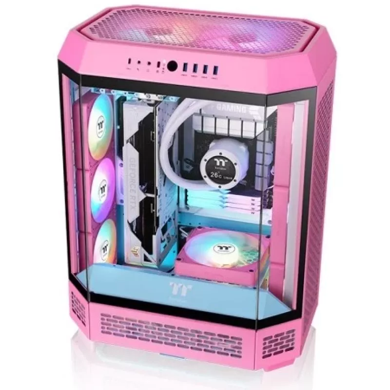 Thermaltake CT120 EX Reverse ARGB 120mm ružový 3-balík
