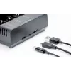 Nabíjačka batérií Gembird BC-USB-02 USB lítium-iónové NiCd NiMH