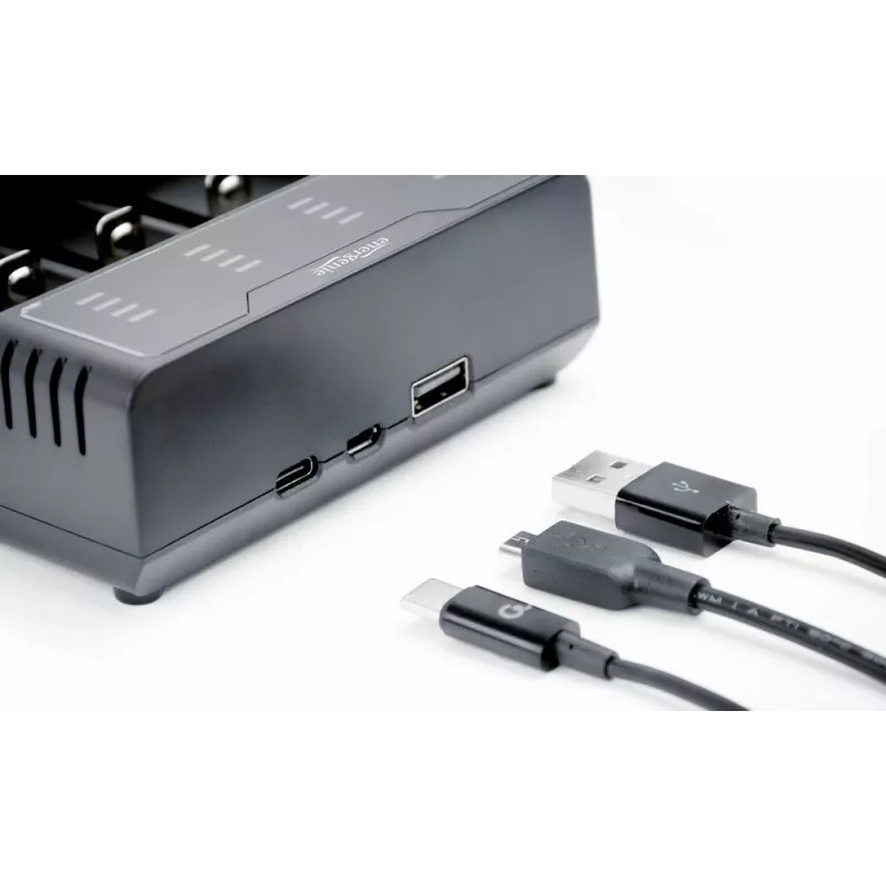 Nabíjačka batérií Gembird BC-USB-02 USB lítium-iónové NiCd NiMH