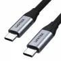 USB-C na USB-C dátový a nabíjací kábel Unitek C14082ABK 1 m, USB 3.2 Gen 2 (10 Gbit/s), 100 W PD, čierny