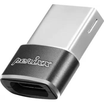 Perixx USB 2.0 adaptér [1x USB 2.0 konektor samec A - 1x USB 2.0 konektor samica C] PERIPRO-408 (12128)