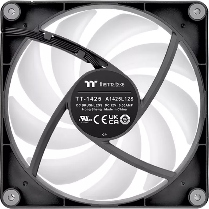 Thermaltake CT140 Reverse ARGB 14 cm ventilátor čierny 500–1800 RPM 32,8 dB