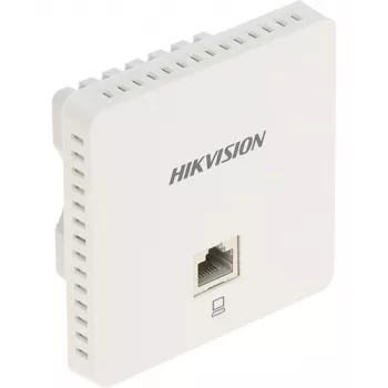 Bezdrôtový prístupový bod Hikvision DS-3WAP521-SI — dvojpásmový 2,4/5 GHz, 1200 Mbit/s, PoE, 1x RJ-45, biela