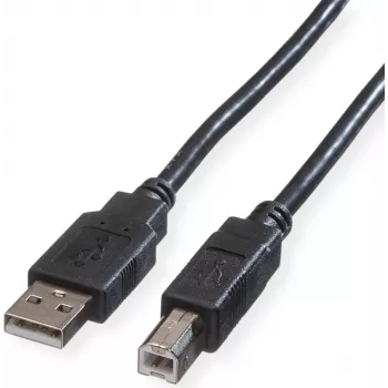 Secomp 11.44.8808 USB kábel 0,8 m USB 2.0 USB A USB B čierny (11.44.8808)