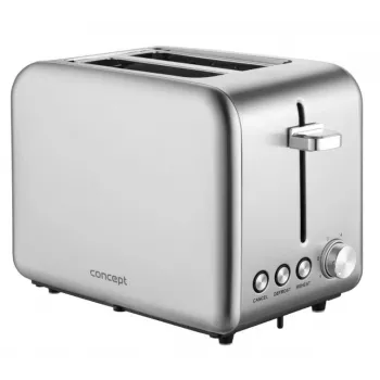 Hriankovač Concept Solution TE2050 – 2 plátky, 950 W, nerez, 280×160 mm