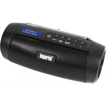 Prenosný reproduktor Telestar Bluetooth reproduktor Dabman Go čierny