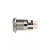 DimasTech vandalizmu odolný tlačidlový spínač 19 mm Silverline Dot RGB PD210