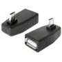 Káblový adaptér DeLOCK 65473 micro USB na USB 2.0 čierny